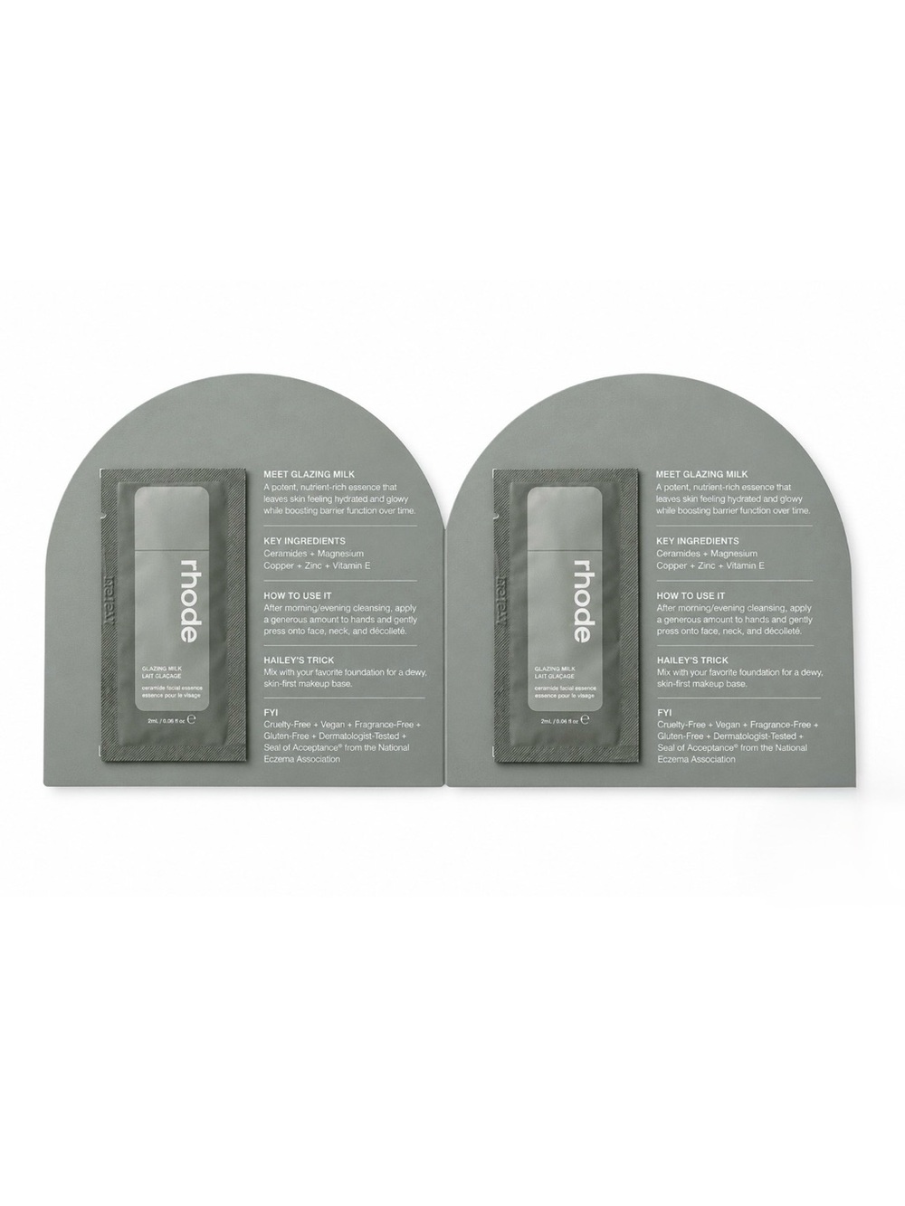 FWP RHODE Glazing Milk Sample Set x2 - FREE WITH PURCHASE